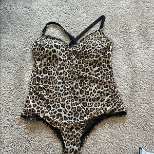 Torrid Cheetah One Piece Swimsuit